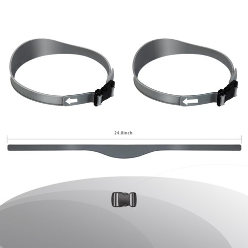 Professional Hair Cutting Kit for Home Haircuts, Adjustable Size Hair Trimming Guide and Neckline Shaving Template Hair Fade Tool for DIY Self Haircuting Set Skin Fade Guidelines for Hair Clippers