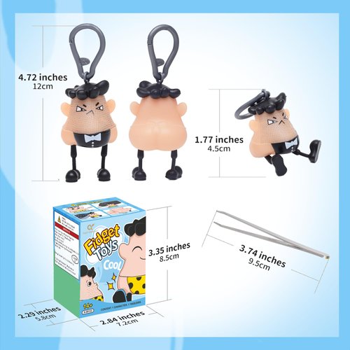 Master Fun Hair Pulling Fidget Toys,Trichotillomania Pop Fidget Toys,Gag Novelty, Stress Relief Toy Hair Pulling,Anti Anxiety Toys and Venting Novelty Toys for Kids Classroom Birthday Party Favors