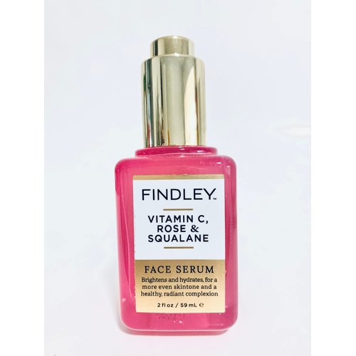 Findley Vitamin C, Rose and Squalane Face Serum, 2 FlOz, No Box