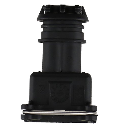 Micro Trader 4pcs Fuel Injector Connector EV1 Waterproof 2 Way Injector Wiring Connectors Plug Harness Kit