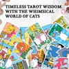 Wyspell Cat Tarot Cards: A 78-Card Cat Tarot Deck with Guidebook - Unique Tarot Cards for Cat Lovers and Tarot Enthusiasts - Cute Tarot Cards for Beginners Tarot Deck