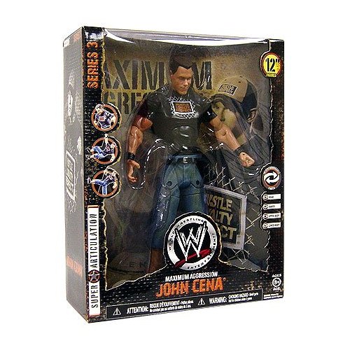 WWE Wrestling MAXIMUM Aggression 12 Inch Series 3 Action Figure John Cena