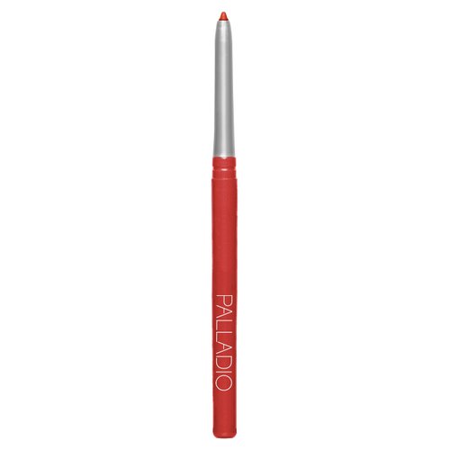 Palladio Retractable Waterproof Lip Liner High Pigmented and Creamy Color Slim Twist Up Smudge Proof Formula with Long Lasting All Day Wear No Sharpener Required, Red Rose, 1 Count