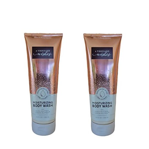 Bath and Body Works 2 Pack A Thousand Wishes Moisturizing Body Wash 10 Oz
