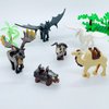 MIUTRUE New 6pcs Animal Figures Building Blocks Toys Jungle Moive Mount Animal Model Brick Set Educational Toys Gifts for Boys 6 and Up Years Old