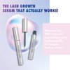 MIYA LASH | Eyelash Growth Serum | Eye Lash Serum | Natural Lash Enhancer for Longer, Thicker Healthier Lashes | Gentle Effective Lash Growth Serum | Oil Free Lash Booster 3ml