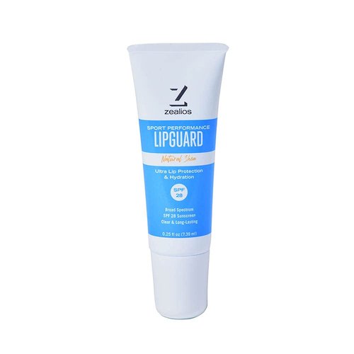 Zealios LipGuard - SPF 28 - UVA/UVB Sunscreen Protection & Repair Chapped Lips - Broad Spectrum Protection Lip Balm - Sensitive Skin Safe - Paraben Free Coconut Jojoba Oils Lip Applicator - Pack of 3