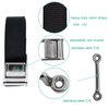 YYST Battery Box Hold Tie Down Strap Kit Anti-UV w/Stainless Steel Cam Buckle (2)