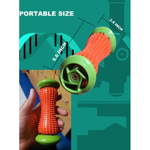 ChiFit Reflexology Foot Massager Tool, Plantar Fasciitis Relieve Diabetic Neuropathy,Acupressure Trigger Point Therapy, Heel Arch Arthritis