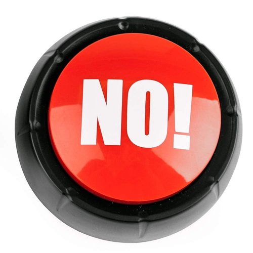 LICRAFT NO Button Desktop Sound Toy Great for All Ages Fun Stress Reliever, Party Games Tools Holiday Supplies Board Games Toy Gift