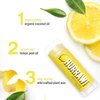 Hurraw! Lemon Lip Balm, 2 Pack: Organic, Certified Vegan, Cruelty and Gluten Free. Non-GMO, 100% Natural Ingredients. Bee, Shea, Soy and Palm Free. Made in USA
