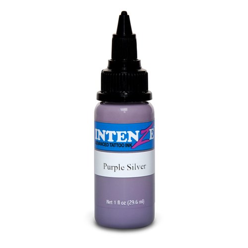 Purple Silver - Intenze Tattoo Ink - 1oz Bottle