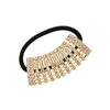 Xiwstar 5Pcs Elastic Hair Scrunchies Rhinestone Hair Bands Crystal Hair Ties Hairband Girls Women Headband Ponytail Holder Hair Accessories