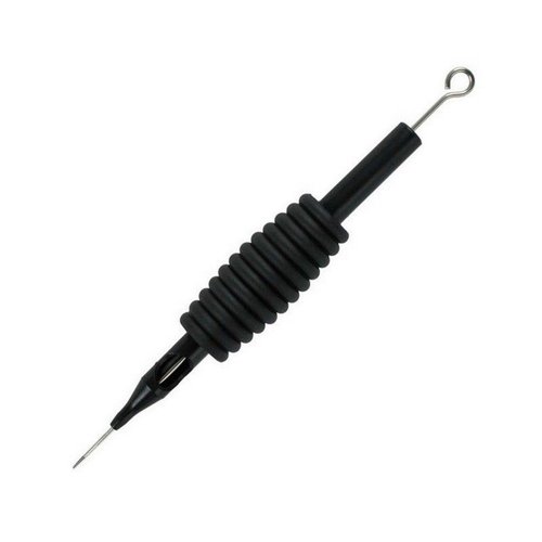 50PCS Disposable Sterilized Round Liner 3RL Conjoined Tattoo Needles and Tubes 3/4" Grip Tips