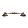MuDuJia 10-Pack 4 1/4" C-C Shabby Chic Drawer Pulls Handles Antique Bronze Kitchen Cabinet Drop Bail Pulls Handles 108mm (10, 4.25" Hole Center/Antique Brozne)