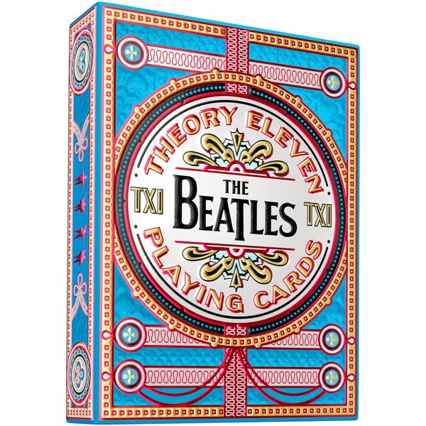 theory11 The Beatles Premium Playing Cards - Blue Deck Officially Licensed Collector's Cards