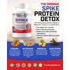 Spike Protein Detox - Spike Support Supplement with Nattokinase 4000Fu, Bromelain 500mg, Curcumin 1000mg - Unflavored Blend Promoting Improved Wellness - Made in The USA - 60 Capsules, 30 Day Supply