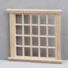 LOGOFUN Doll House Window 1: 12 Scale Miniatures Wood Windows Mini Window Frame Model for Doll Houses Furniture Decoration