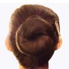 60Pcs Hair Nets Invisible Elastic Edge Mesh Reusable Bun Hair Nets for Ballet Dance or Food Service (20 Inches/50cm, Black)