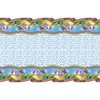 Unique Trolls Rainbow Rectangular Plastic Table Cover, 54" x 84", Multicolor