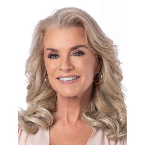 10" Clip-In Curly Extension Color Medium Blonde - Wigs 2 Piece Layered Mid Length Changelite 100% Heat Friendly Added Volume Natural Healthy Hair del pelo Bundle MaxWigs Hairloss Booklet