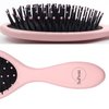 SoPretti Pink Vegan Lush Brush - Men and Womens Hair Brush - Smoothing Hair Brush - Vegan Hair Brush Paddle Brush
