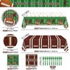 Football Party Decorations - Football Party Supplies Including 82Pcs Football Plates, Party Napkins, Football Tablecloth for Kids Fans Tailgate Gameday Football Birthday Party, Serve 20 Guests