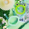 Rthjsfj 2 Pack Face Wash Headbands Spa Headband Snail and Frog Hair Bands Cartoon Cute Coral Fleece Elastic Headbands for Women Washing Face Skincare Makeup Shower Sports