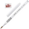 PANA 3D Kolinsky Acrylic Nail Art Sculpture Brush with Silver Metal Non-Slip Grip Handle for Manicures 3D Nail Art Flower Designs (Size #5)