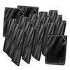 Set of 18 Black Wrestling Ring Floor Mats for Wrestling Action Figures