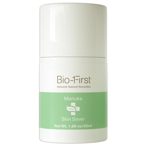 Bio-First - Manuka Honey Skin Saver - All Natural Non-Toxic Gel for ADULTS UMF10+ - Moisturizer - For Skin Prone to Eczema, Psoriasis - Irritated, Dry, Radiation or UV Damaged Skin - 50ml