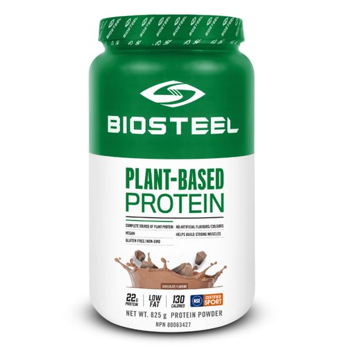 BioSteel Elite Plant-Based Recovery Vegan Protein with Brown Rice Protein, Pea Protein, and Hemp Protein, Chocolate Flavor, 25 Servings, Gluten-Free