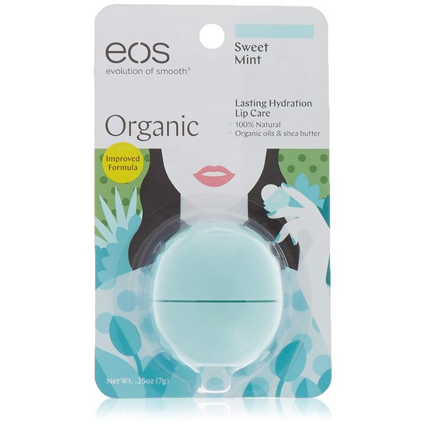eos Sweet Mint Organic Lip Balm Sphere