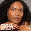 COVER FX Total Cover Cream Foundation - Shade D3 - Full Coverage - Natural Skin-Like Finish - Oil-Free - All Skin Types