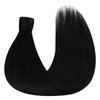 Ve Sunny Ponytail Hair Extensions Black Ponytail Extension Human Hair Jet Black Wrap Around Ponytail Hair Extensions Human Hair Black Human Hair Ponytail Short Hair Ponytail 14inch 80G
