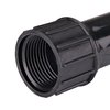 Raindrip R321CT 3/4-Inch Pipe Thread Swivel by 1/2-Inch Compression Adapter, Black
