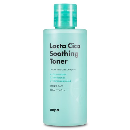 Lacto CICA Soothing Toner for Sensitive Skin 6.76 Fl Oz | pH Balancing Hydrating Toner for Face