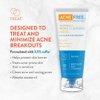 AcneFree Acne Clearing Sulfur Mask Treatment for Clearing Acne, Absorbing Excess Oil and Unclogging Pores with Vitamin C and Bentonite Clay, 1.7 Ounce - Pack of 3