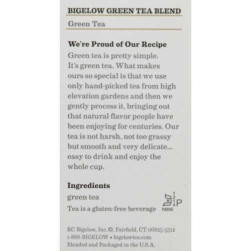 Bigelow, Classic Green Tea Bags (Caffeinated), 40 Count