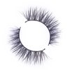 Miss Kiss 1 Pair Lashes 3D Mink Lash Cross Natural Look Eye Lashes Soft Fluffy False Lash Cat Eye Fake Eyelashes Wispy Handmade Eye Lashes Strips Pack Can be Reusable 12 MM