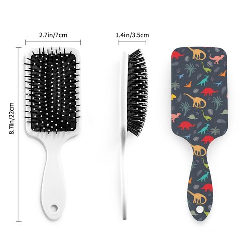 Cute Boys Hair Brush,Dinosaur Hair Brush Anti-Static Toddler Comb Hair Brush with Air Cushion Kids Wet Brush