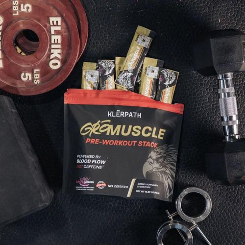 Klerpath GRO Muscle Pre-Workout Supplement