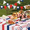 Baseball Party Decorations, Baseball Birthday Decorations Supplies Include Baseball Tablecloth Paper, Plates, Napkins, Forks, Baseball Party Supplies Dinnerware for Serve 24 Guests Kids Party Favors