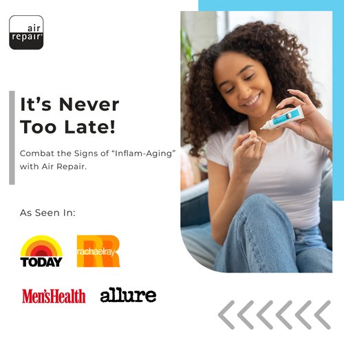 Eye Repair Cream for Men & Women - Air Repair Super Hydrating Eye Cream for Wrinkles Puffy Eyes & Dark Circles