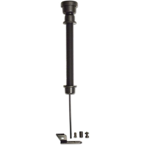 GH Gate Products EZHT001 Gate Latch Pull Gate Opener Black Adjustable from 2" to 5.5" Posts