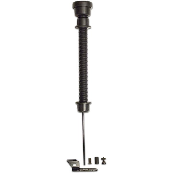 GH Gate Products EZHT001 Gate Latch Pull Gate Opener Black Adjustable from 2" to 5.5" Posts