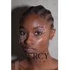 Crytal Spiderwebs Face Jewels ✮ Mercy London Spider Costume Accessories Face Gems Jewels All In One Halloween Headpiece Stick On