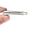 CKLT Creative Metal Money Clip Stainless Steel Handiness Wallet Paper Clip (four fold)