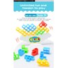 CuberSpeed Balance Game Tower 32 Game Balancing Stacking Tower Blocks Game for Kids & Adults Team Building Blocks Toy (Tower32pcs)