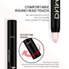 Kaely 2Pcs Cream Eyeshadow Sticks Set for Eyes Waterproof,Rose Shimmer & Desert Matte Eye shadow Stick Pencil Pen Bulk sombras en crema para ojos 27+28